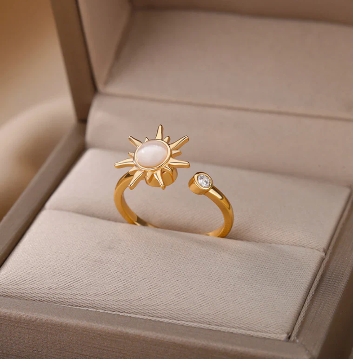 Womens Anxiety Ring