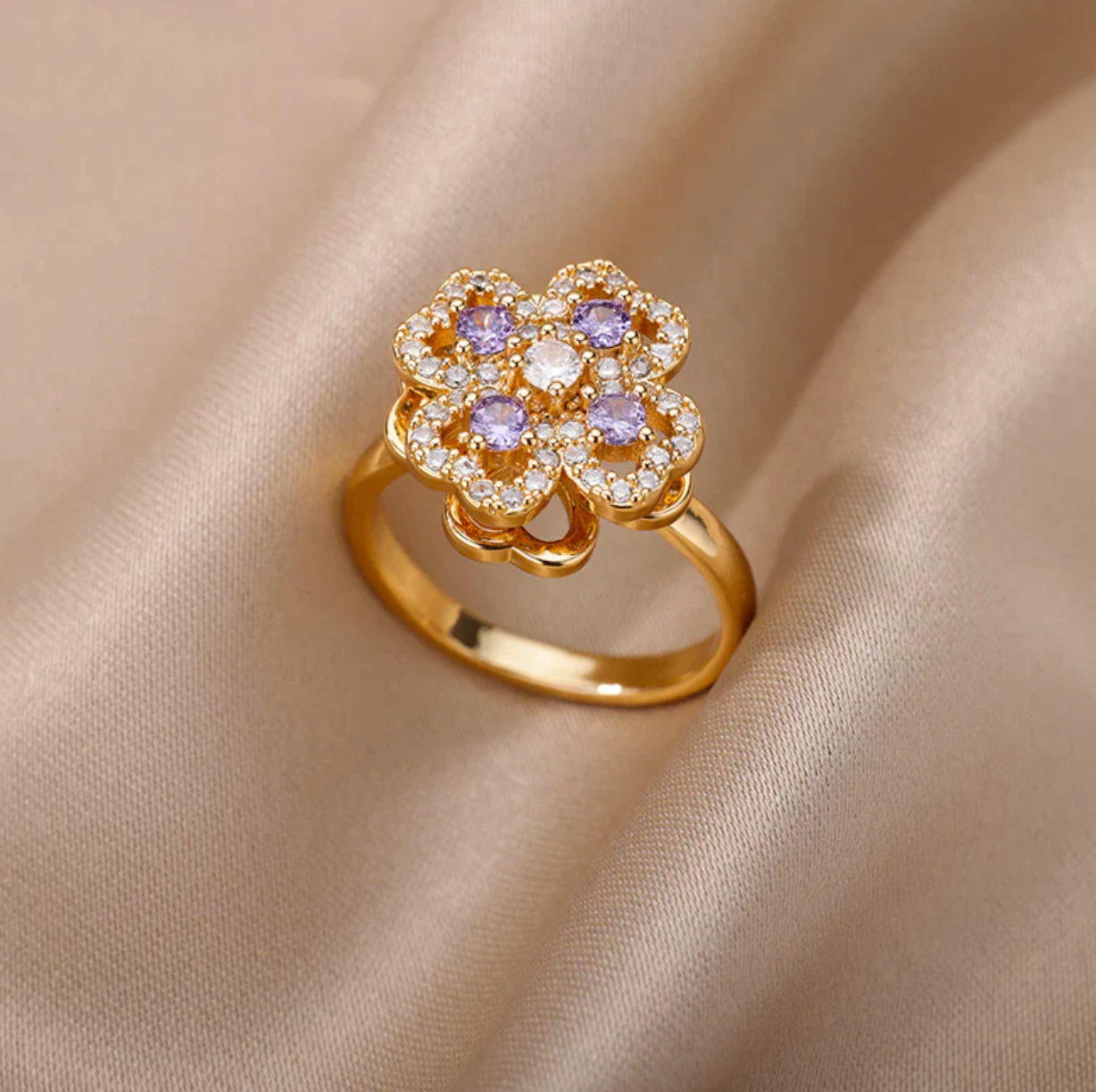 Womens Anxiety Ring